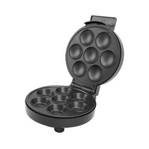 M&aacute;quina Para Hacer Cupcakes Y Mini Donas El&eacute;ctrica 7 Porciones Antiadherente