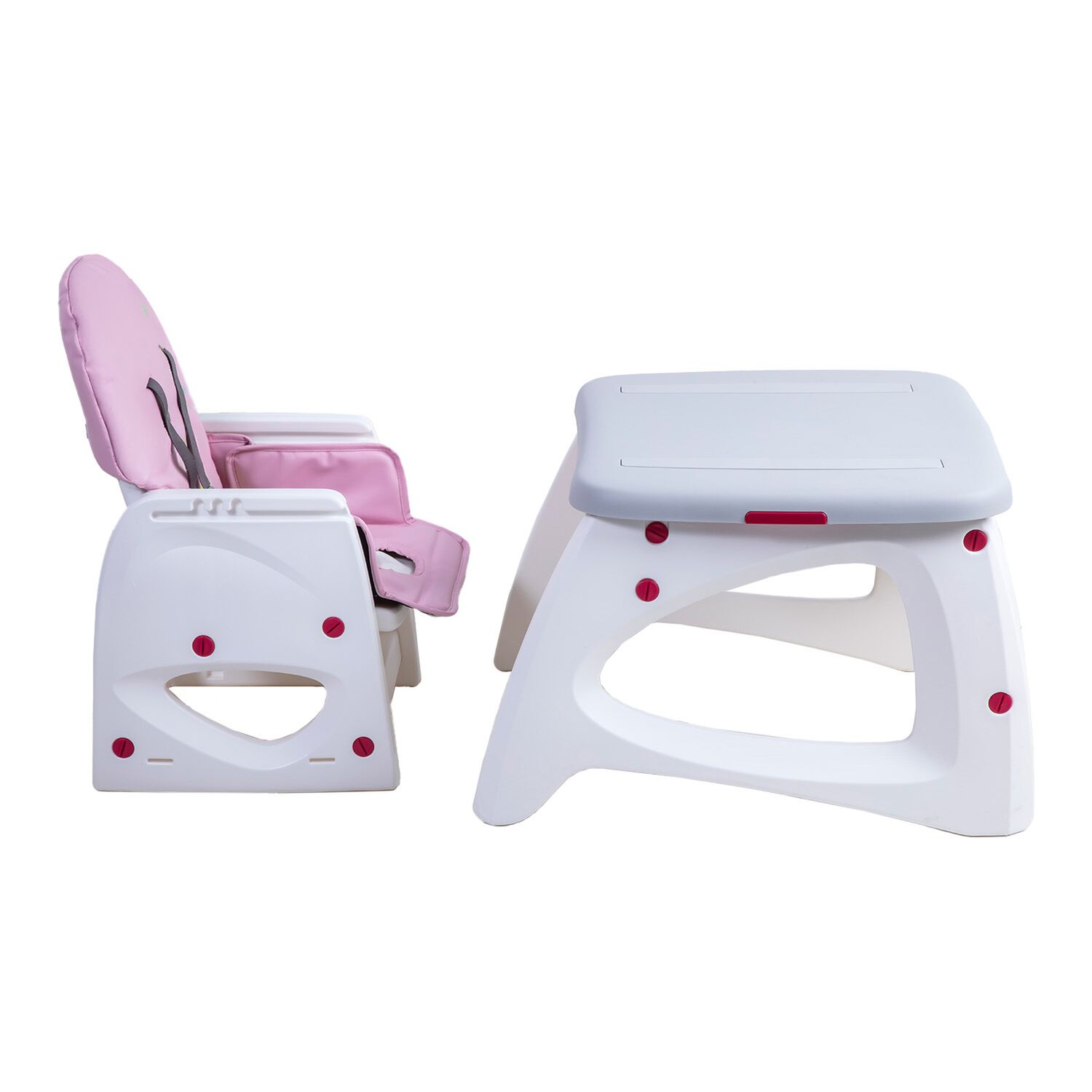 Silla De Comer Escritorio Balancin Eat&swing Rosada Bebesit image number 6.0