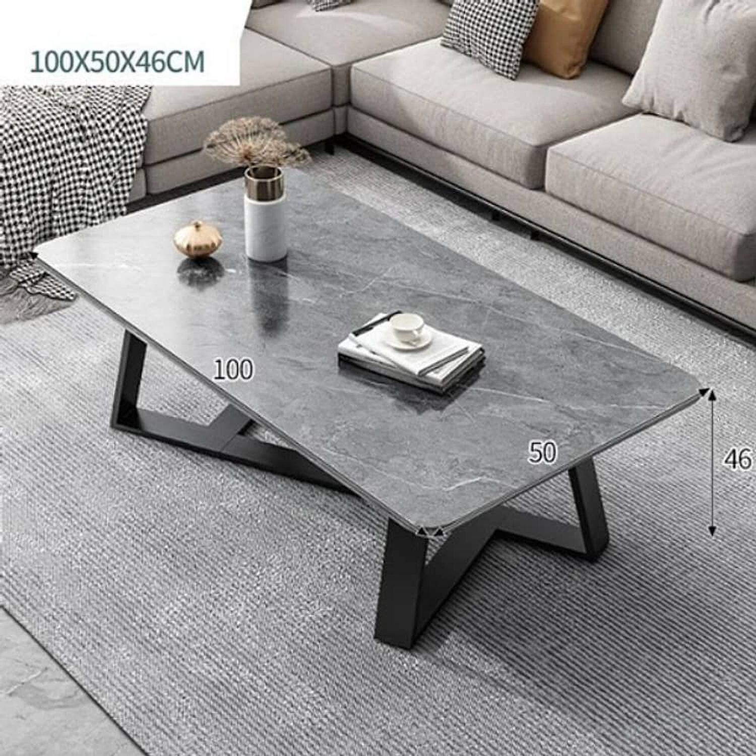 Mesa De Centro M&aacute;rmol Sala De Estar Hogar image number 3.0
