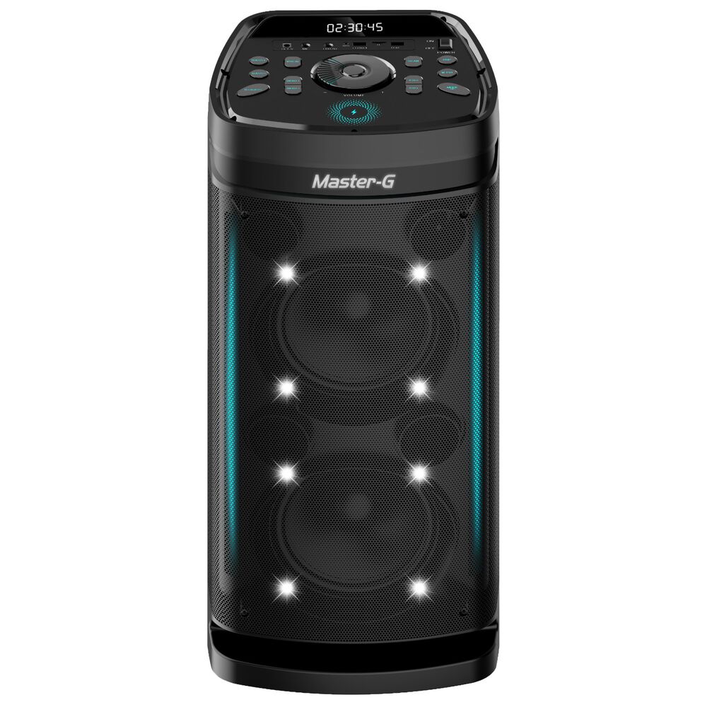 Parlante Bluetooth 8" X2 Karaoke Carga Inalámbrica Electrovibes image number 0.0