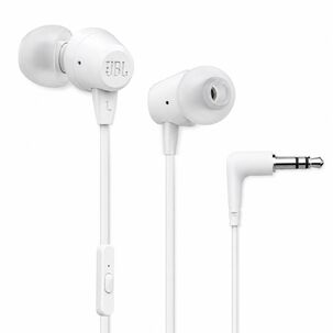 Audifono Jbl In Ear Con Manos Libre Harman C50 Hi Bass White