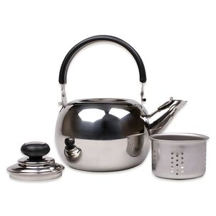 Tetera De Acero Inoxidable 800ml Color Acero - Ps