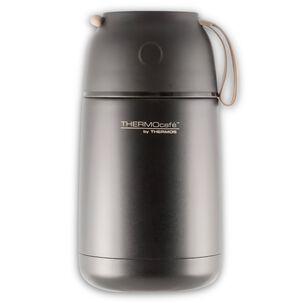 Termo Comida Inox Cool 680ml Bs25 Negro Thermos Ddfj-680