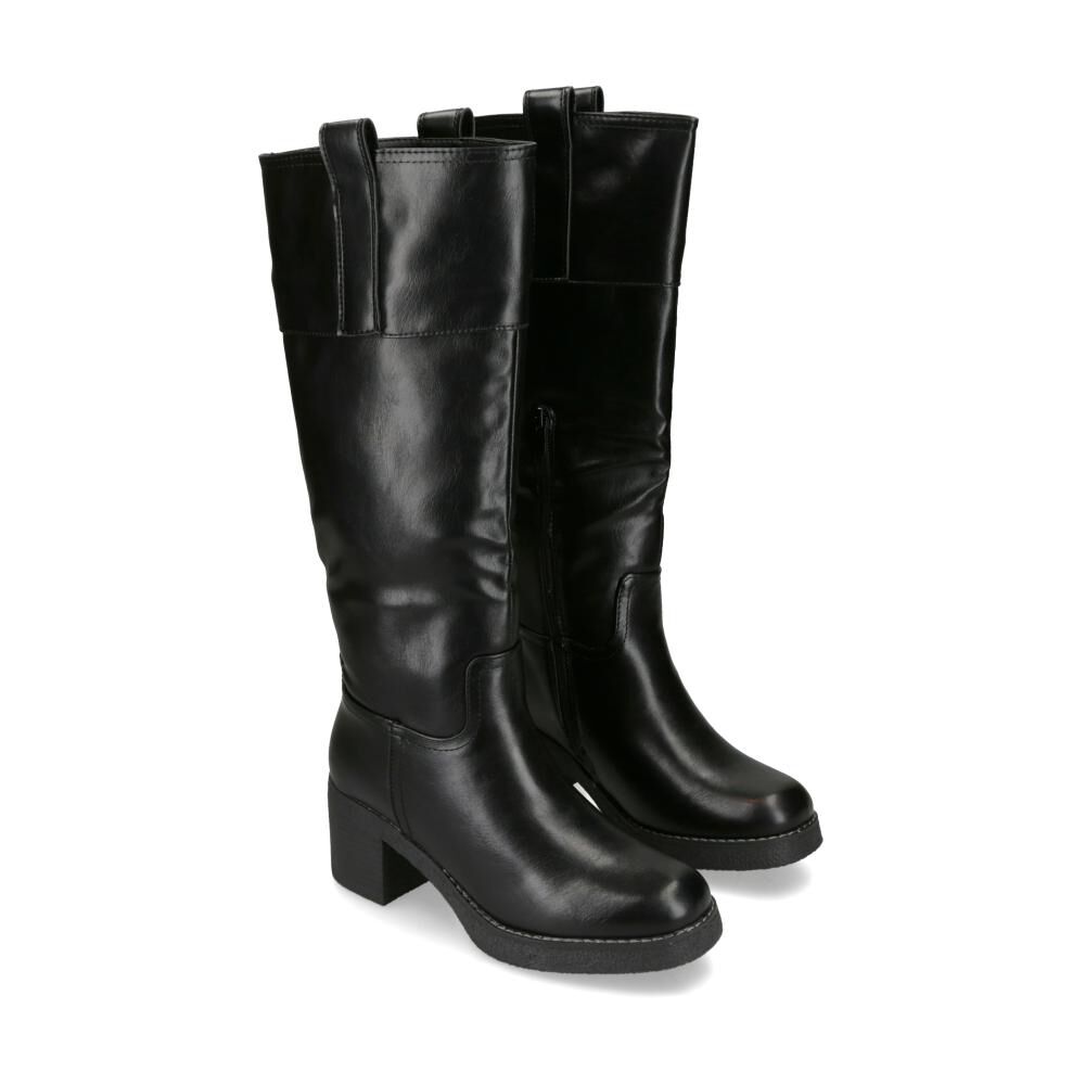 Bota Mujer Via Uno Black image number 1.0