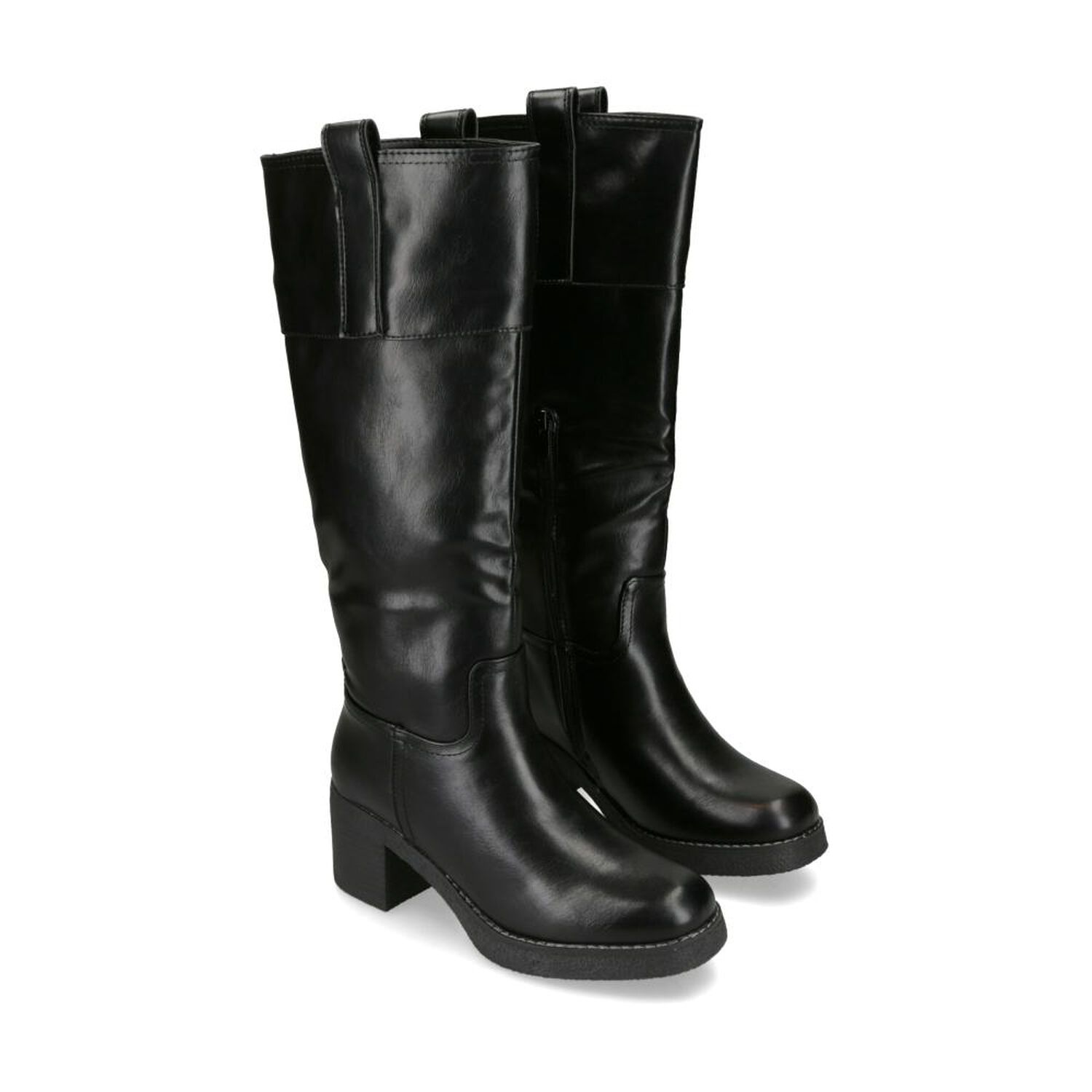 Bota Mujer Via Uno Black image number 1.0