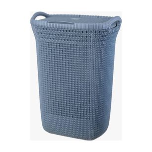 Canasto Para Ropa Azul