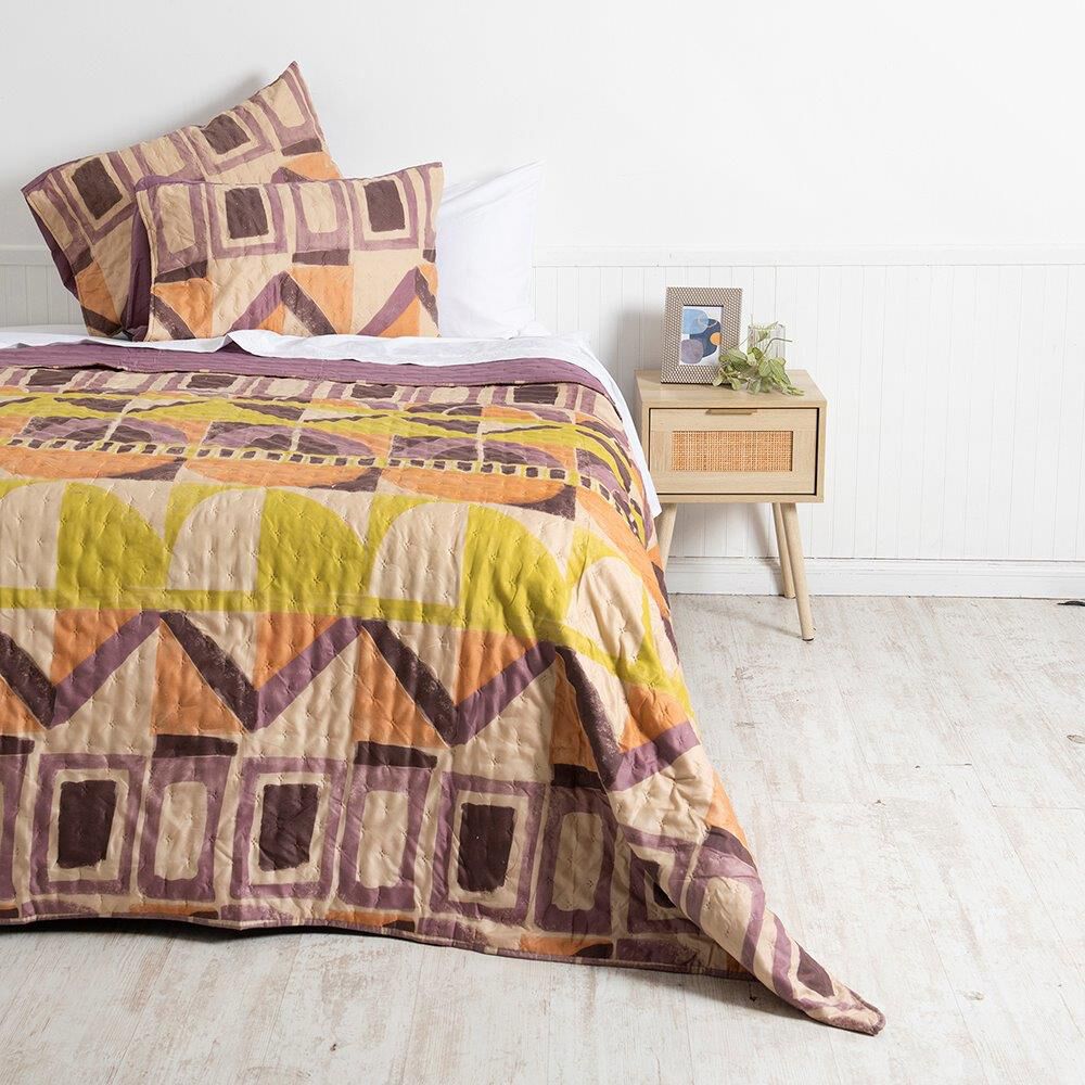 Quilt Toledo Est. Mashini 2 P Etnico image number 0.0