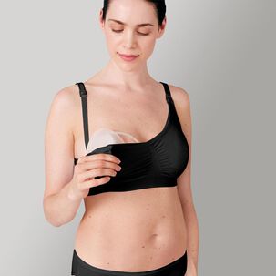 Sostén De Lactancia Y Extracción 3 En 1 Negro Medela