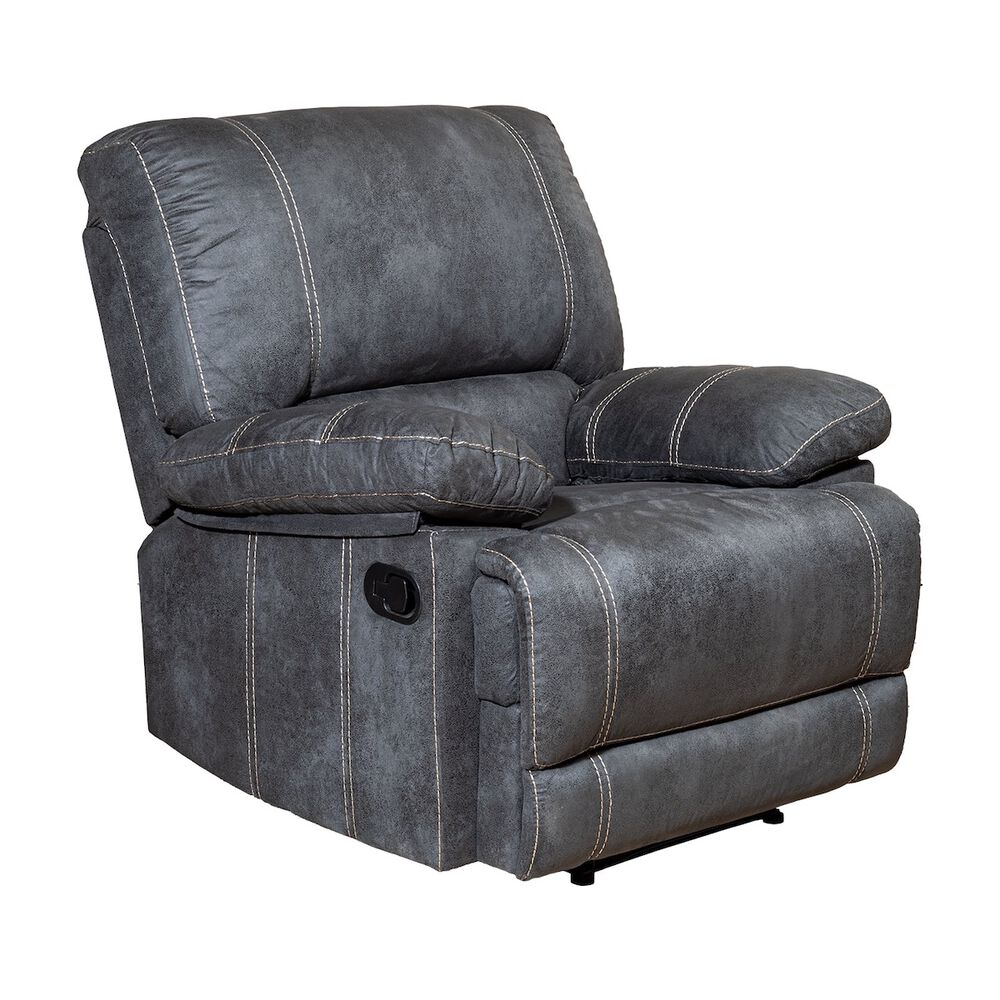 Berger Reclinable Moderno Cuero Viejo Caf&eacute; Castle 98023r image number 2.0