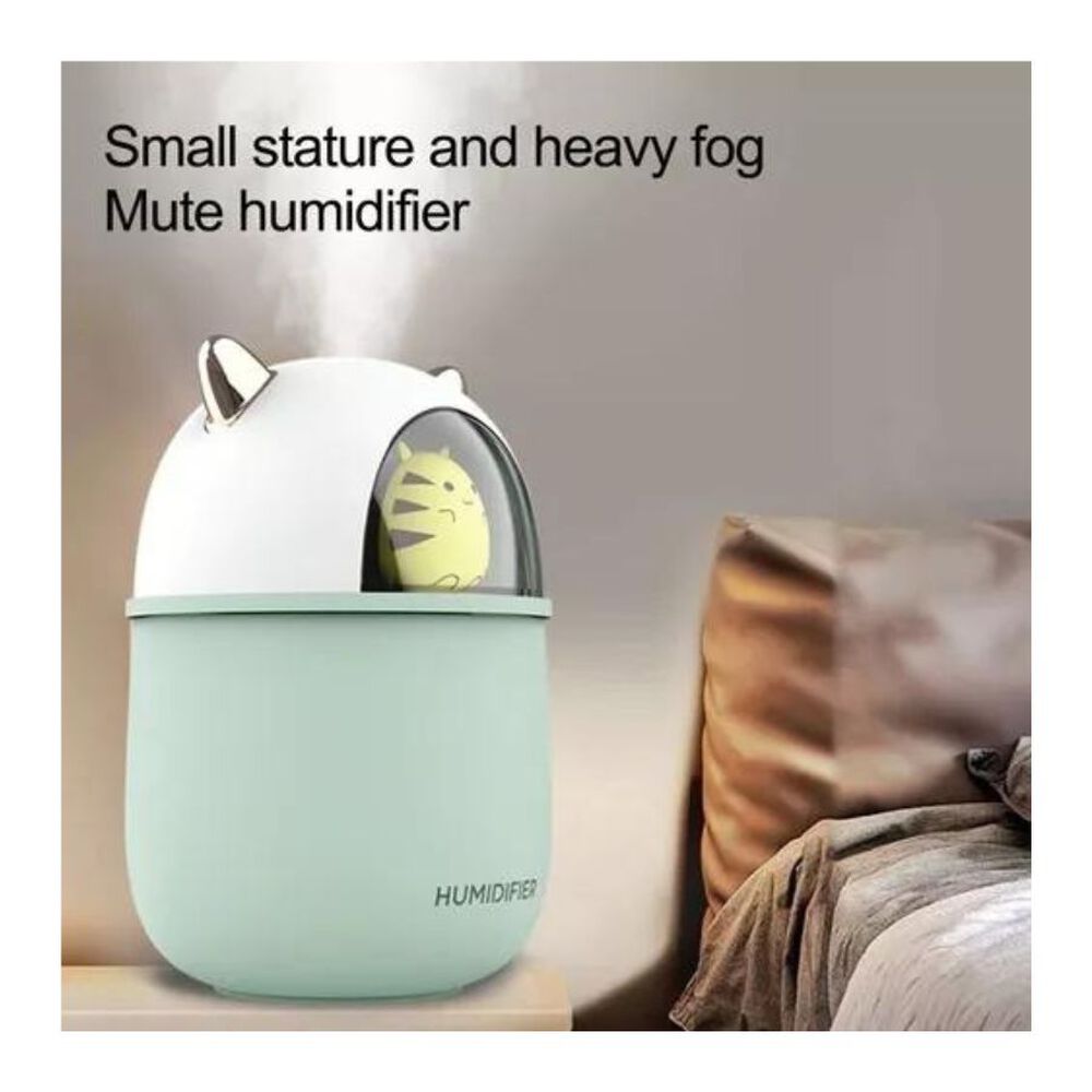 Humidificador De Aire Eléctrico Usb Verde Agua image number 2.0