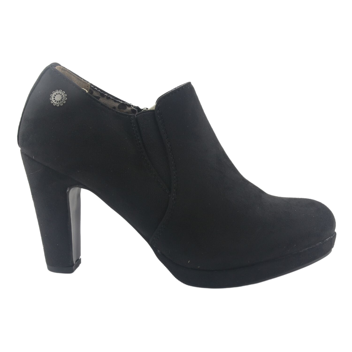 Botin Chalada Mujer Plataform-8 Negro Casual image number 0.0