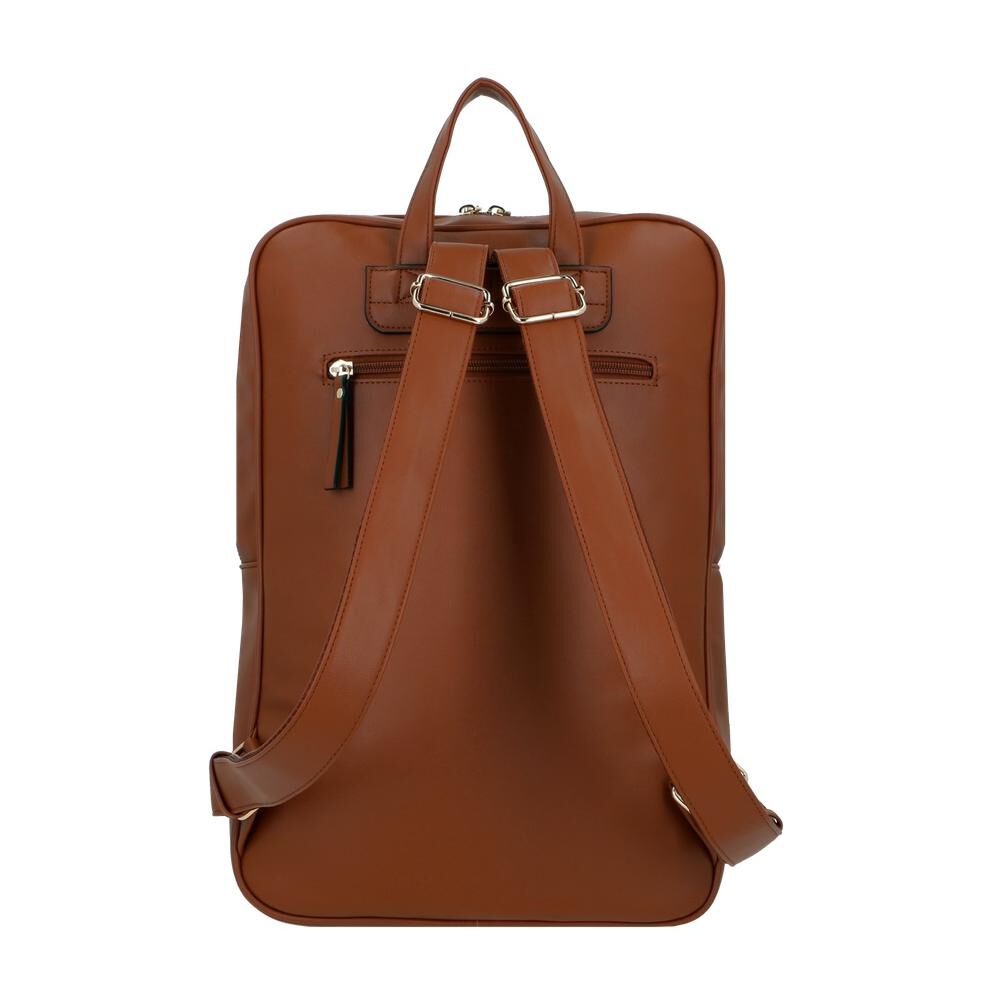 Mochila Notebook Secret Brasilia Sc6 Café 15" image number 2.0