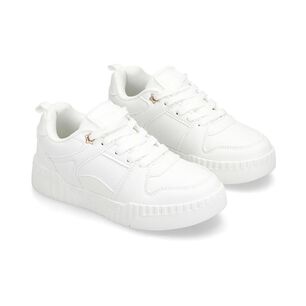 Zapatilla Infantil Ni&ntilde;a Topsis White