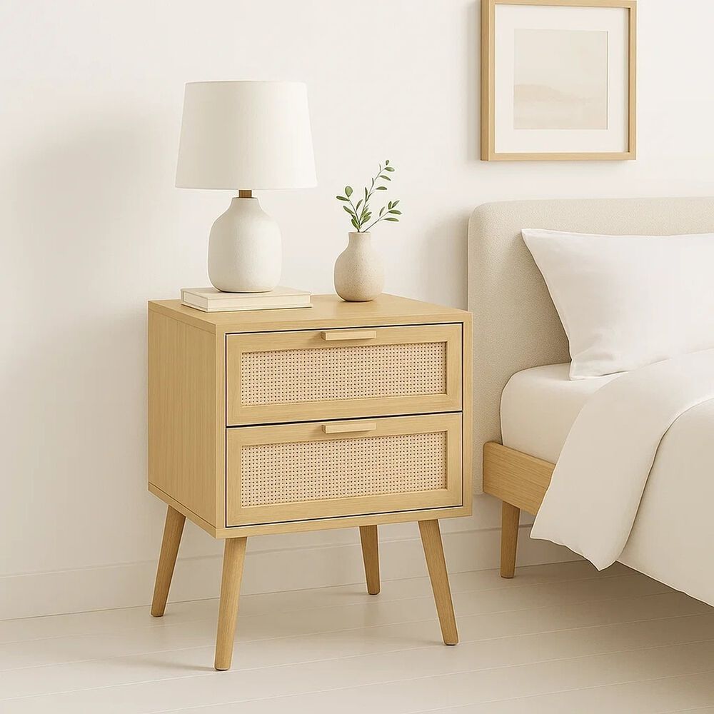 Velador Eames Mesh Doble - Madera Clara image number 1.0