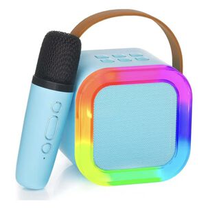 Parlante Karaoke Port&aacute;til Bluetooth Con Micr&oacute;fono K12