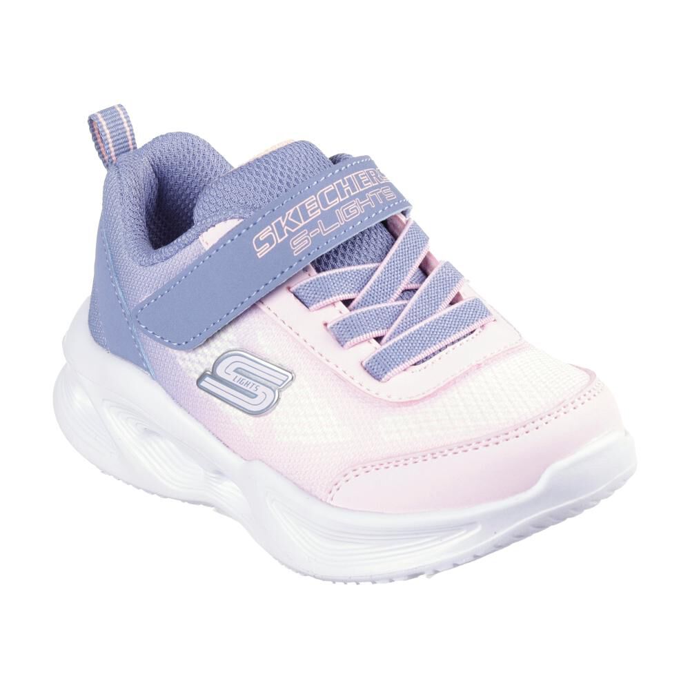 Zapatilla Infantil Niña Skechers Sola Glow image number 5.0