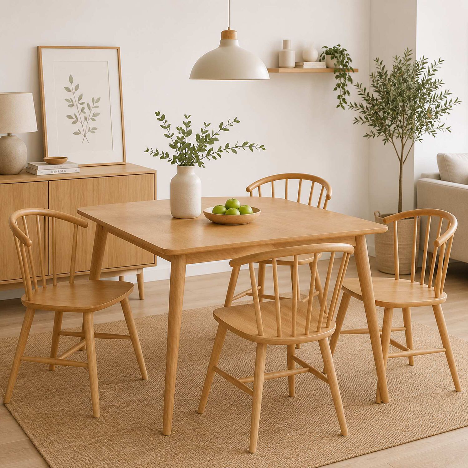 Silla Lykke De Madera - Natural image number 2.0