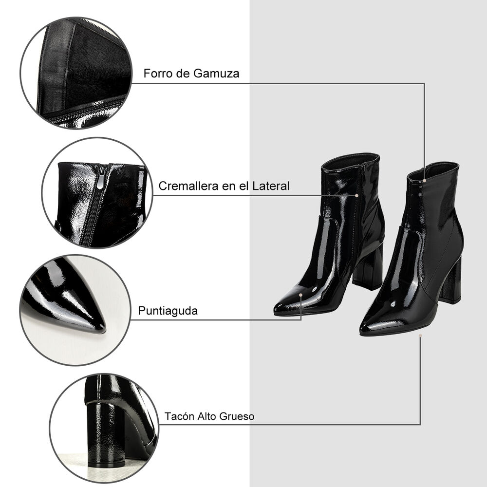 Botin Valentina Negro Weide image number 7.0