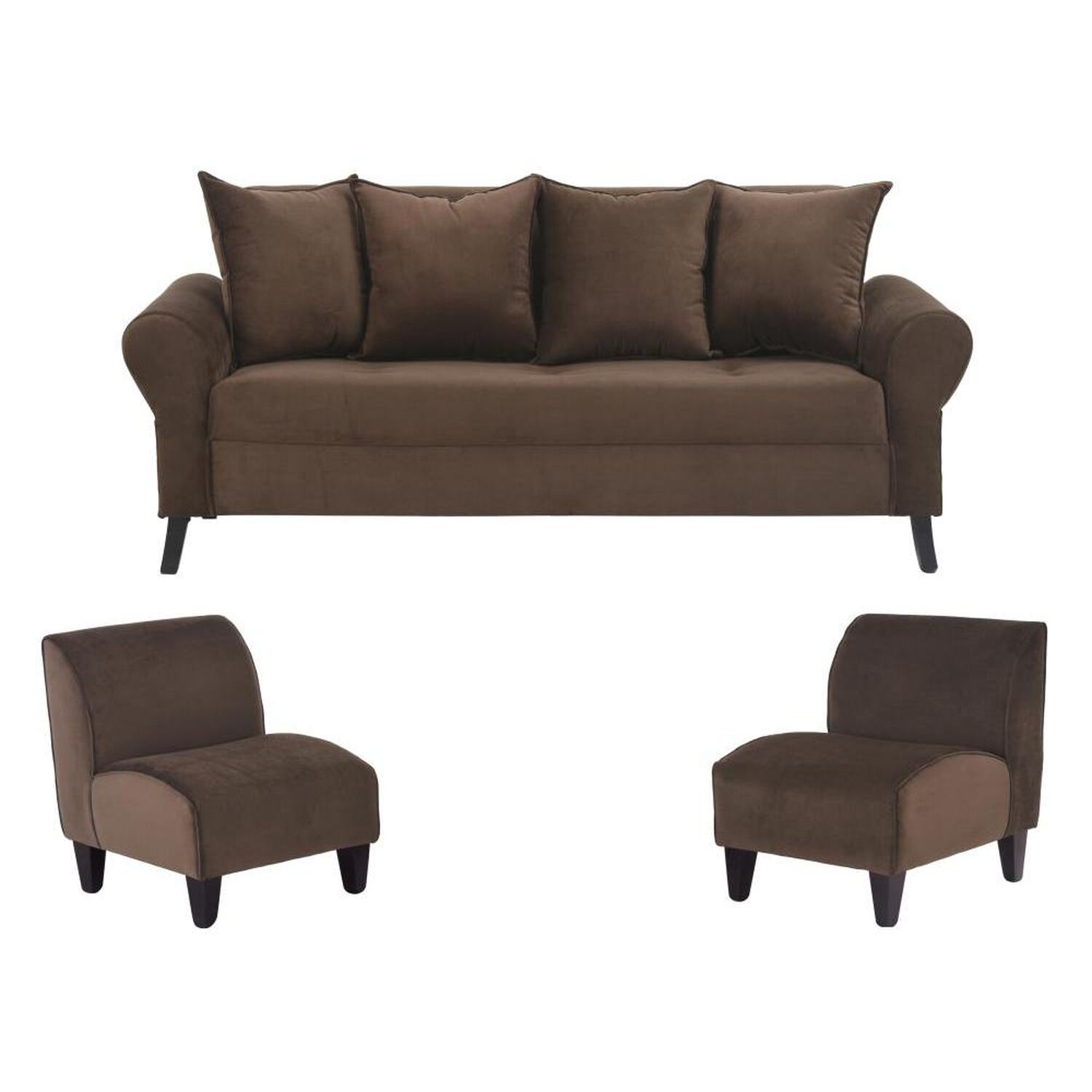 Juego De Living Bodevir Lua / 3-1-1 Cuerpos image number 0.0