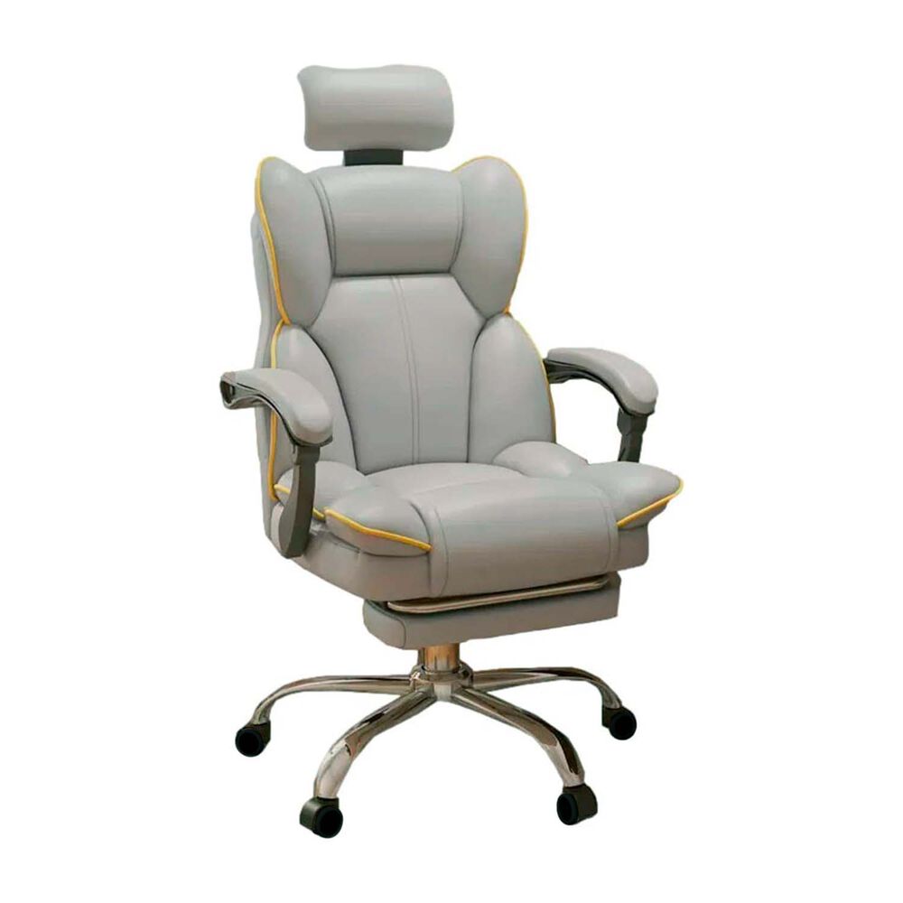 Silla Gamer Ergon&oacute;mica Reclinable Con Reposapi&eacute;s Y Altura Ajustable image number 0.0