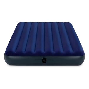 Colch&oacute;n Inflable Matrimonial Azul 137x191x25cm