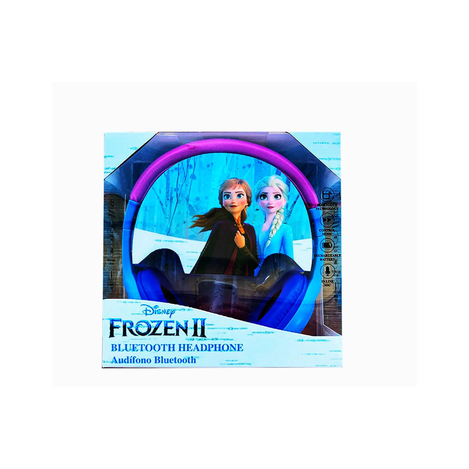 Aud&iacute;fonos De Frozen Para Ni&ntilde;as Bluetooth Dise&ntilde;o Elsa Disney image number 7.0