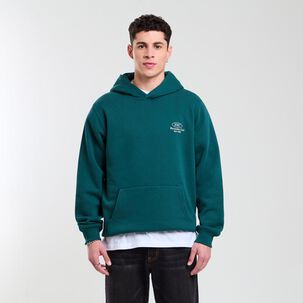 Polerón Estampado Slim Cuello Redondo Con Capucha Hombre Skuad