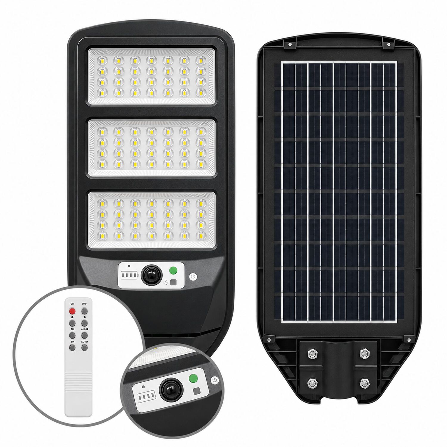 Luminaria Solar P&uacute;blica High Light Led Con Soporte 150w S-02 image number 3.0