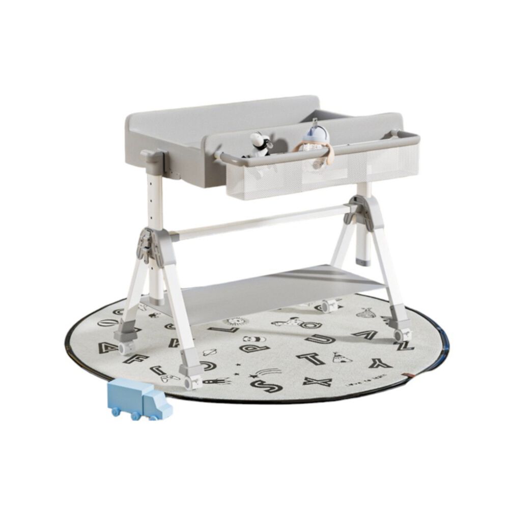 Mudador De Pañales Plegable 3 En 1 Lubabycas Gris image number 0.0