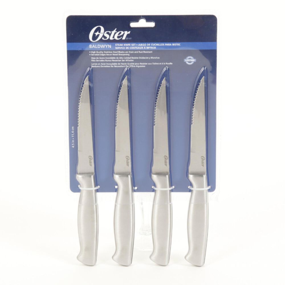 Set Cuchillos Serrucho Acero Inoxidable Baldwyn 4 Pcs 11cm image number 6.0