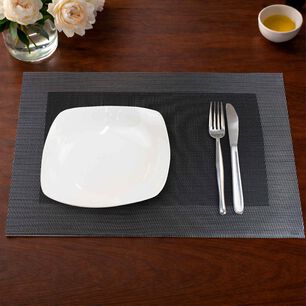 Pack 2 Individuales De Mesa Nautica Home 45x30cm Negro