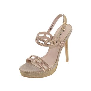 Sandalia Fiesta Champagne I-run Art. 5gz6061champagne