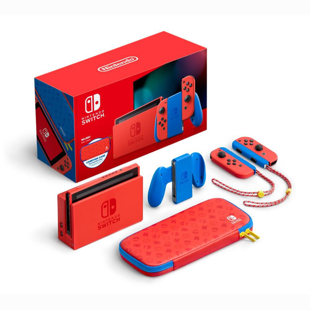 Consola Nintendo Switch Mario Red & Blue Edition image number 5.0
