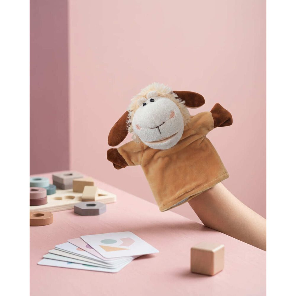 Peluche Titere Animal Zorro Vaca Leon Oveja Rana Lobo image number 25.0