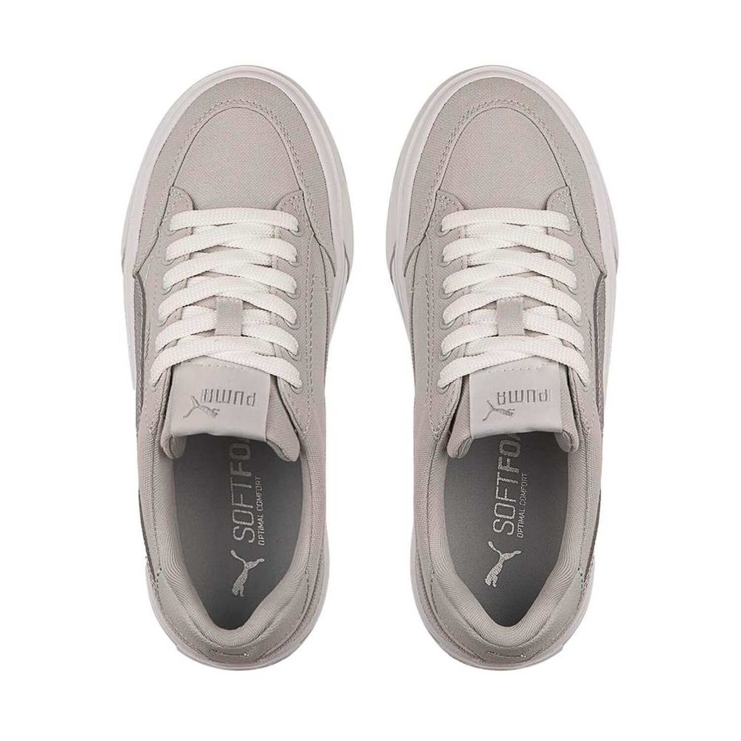 Zapatilla Urbana Mujer Puma Court Classic Vulc Fs Platform Wns Gris image number 4.0