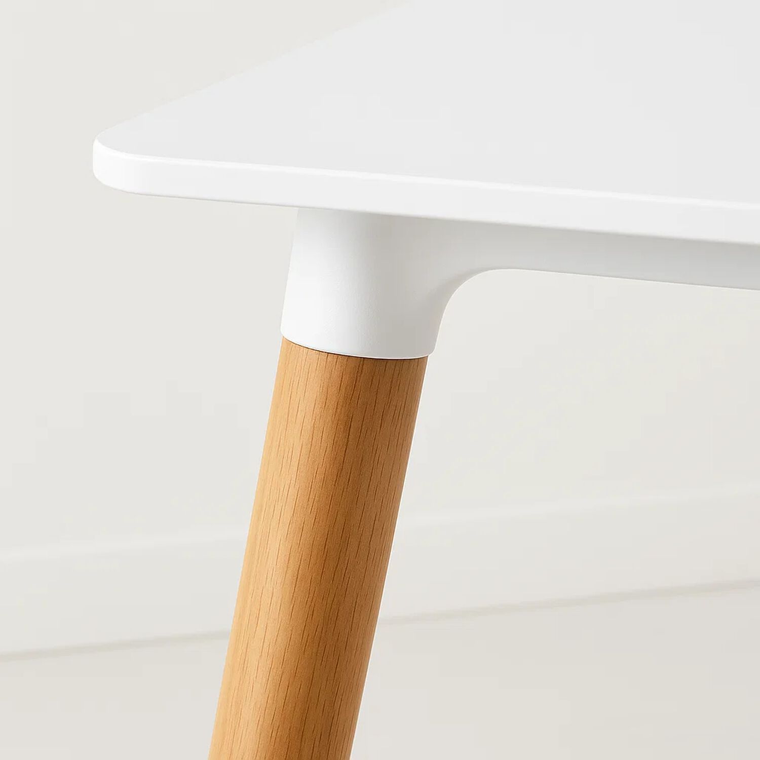 Mesa Rectangular De Comedor - Blanca 120x80 Cms image number 5.0