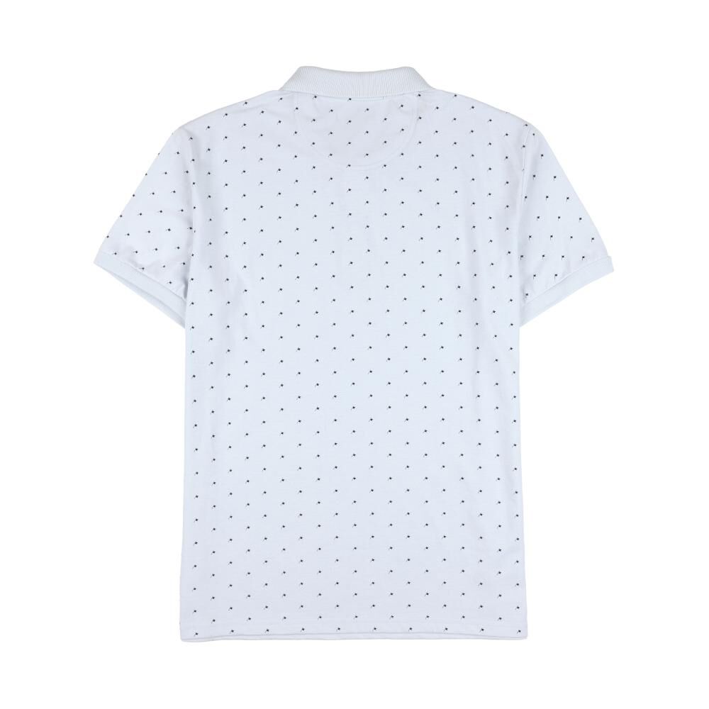 Polera Estampada Manga Corta Cuello Piqu&eacute; Hombre Herald image number 1.0