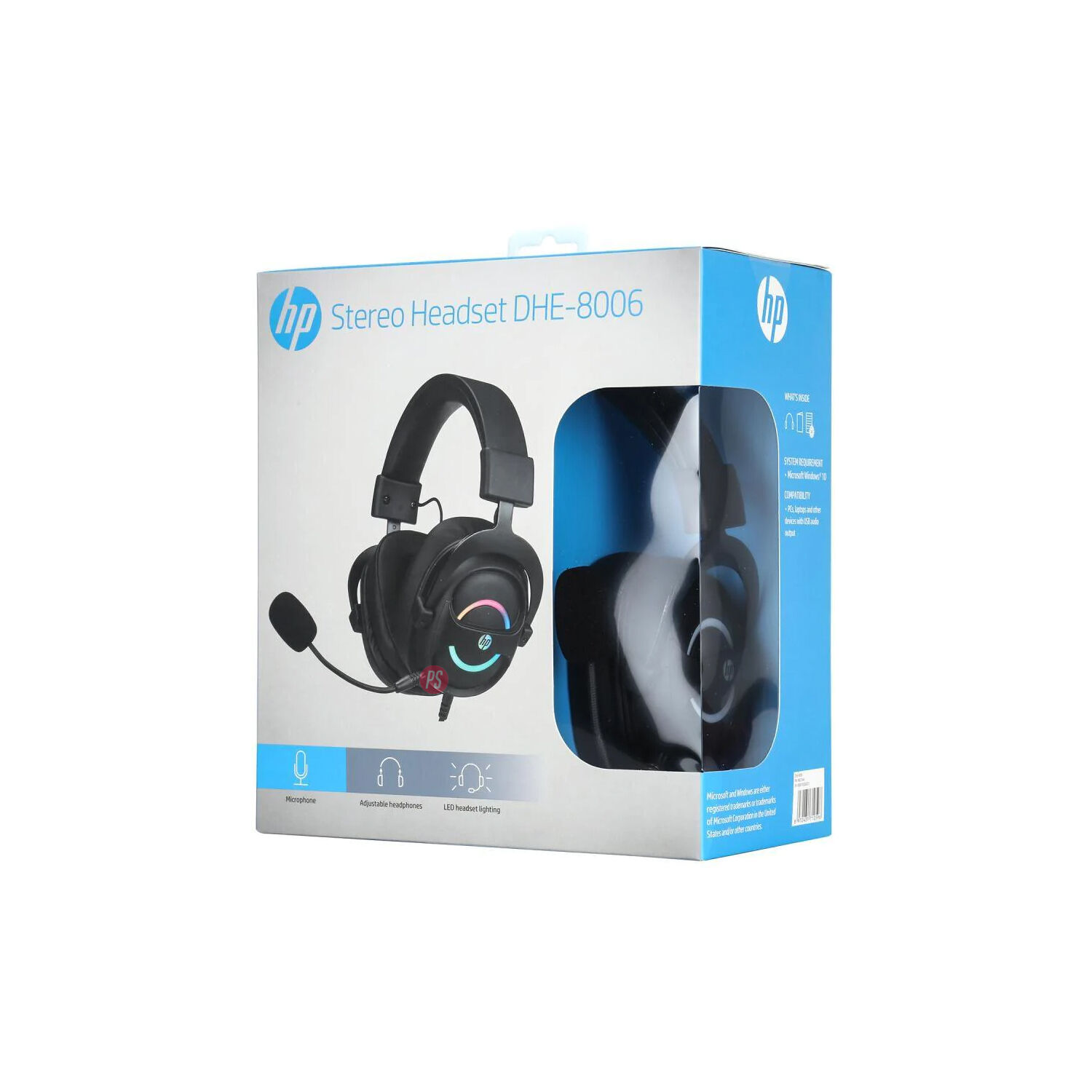 Aud&iacute;fonos Gamer Rgb Audio 7.1 Hp Dhe-8006 - Ps image number 4.0