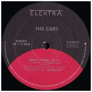 The Cars - Hello Again | 12" Maxi Single Usado