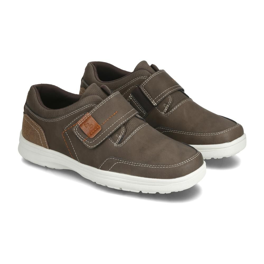 Zapato Casual Hombre Bruno Bertini Brown image number 1.0