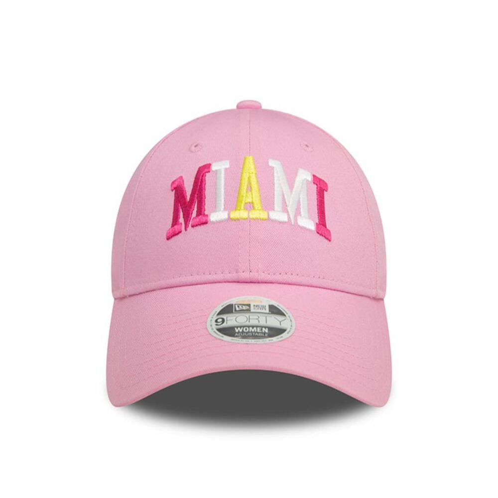 Gorra 9forty New Era City Boucle Pink Pastel Women image number 2.0