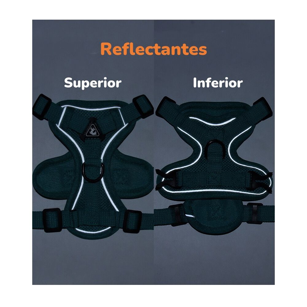 Arn&eacute;s Para Perro Ajustable Con Correa Reflectantes M image number 6.0