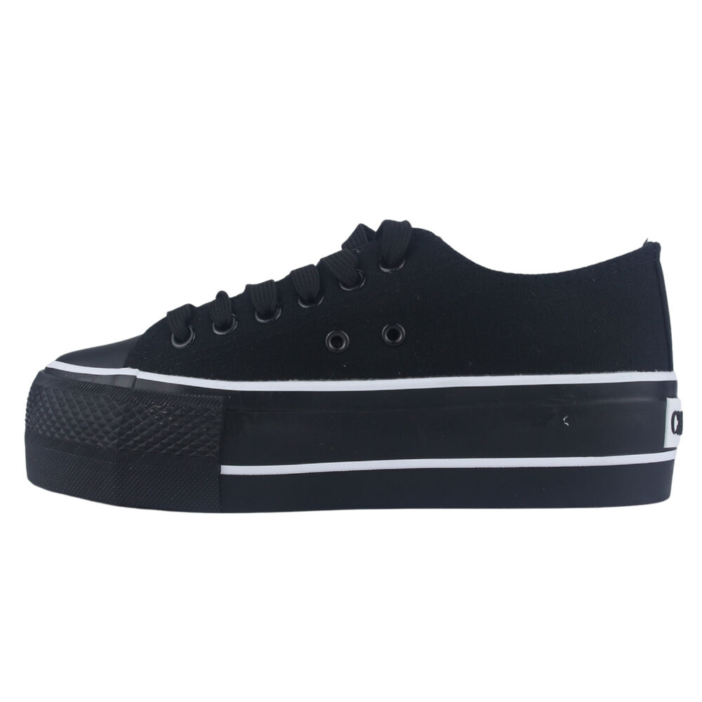 Zapatilla Mujer Chalada Cruni-1 Negro Urbano image number 2.0
