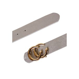 Cintur&oacute;n Mujer Anna Plateado Carven Paris