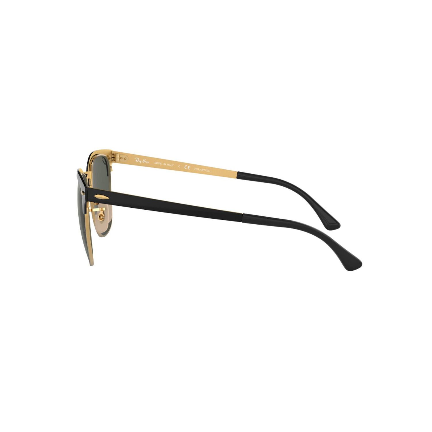 Lentes De Sol Clubmaster Metal Negro Polarizados Ray-ban image number 2.0