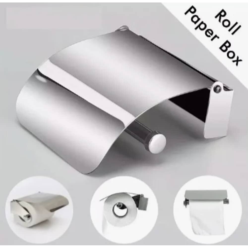 Porta Rollo Papel Higi&eacute;nico Confort Acero Inoxidable image number 4.0