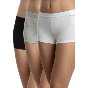Pack 3 X Calzon Pantaleta Algodon P314.011-bla Kayser