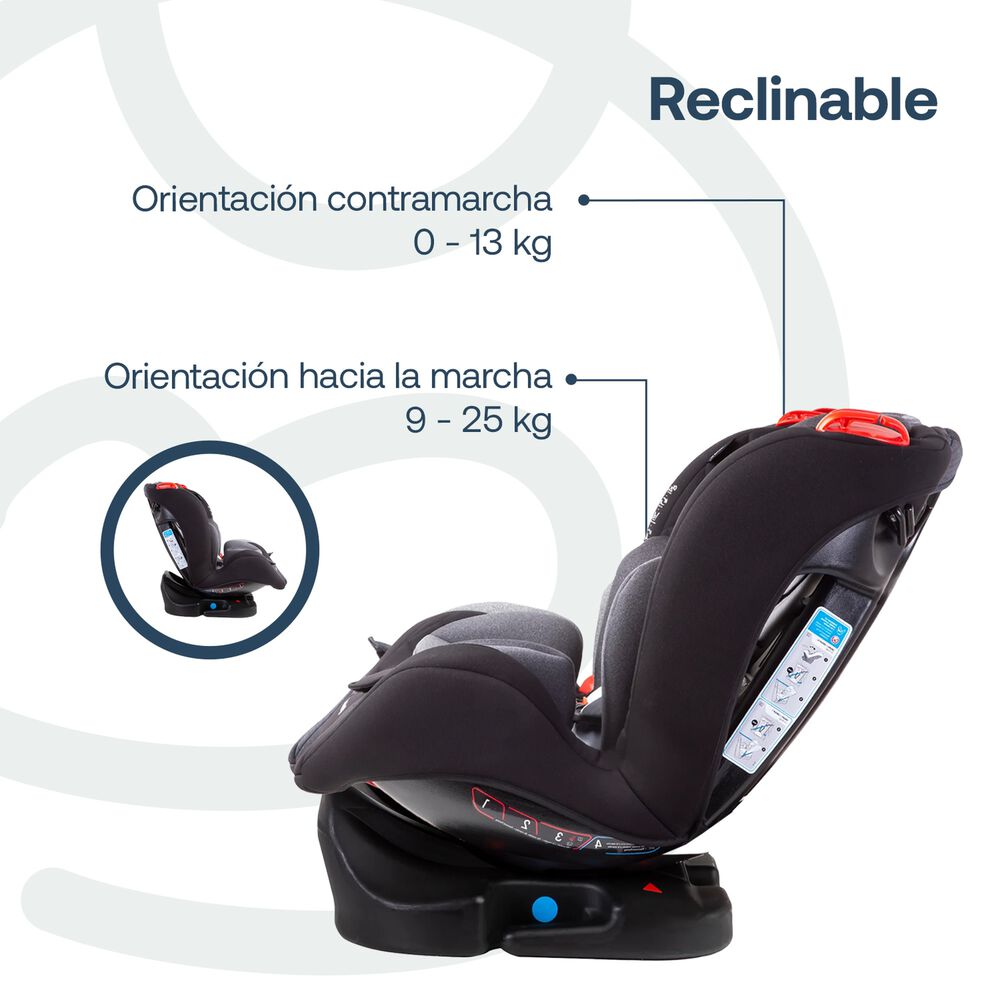 Silla De Auto Aries Dark Grey image number 4.0