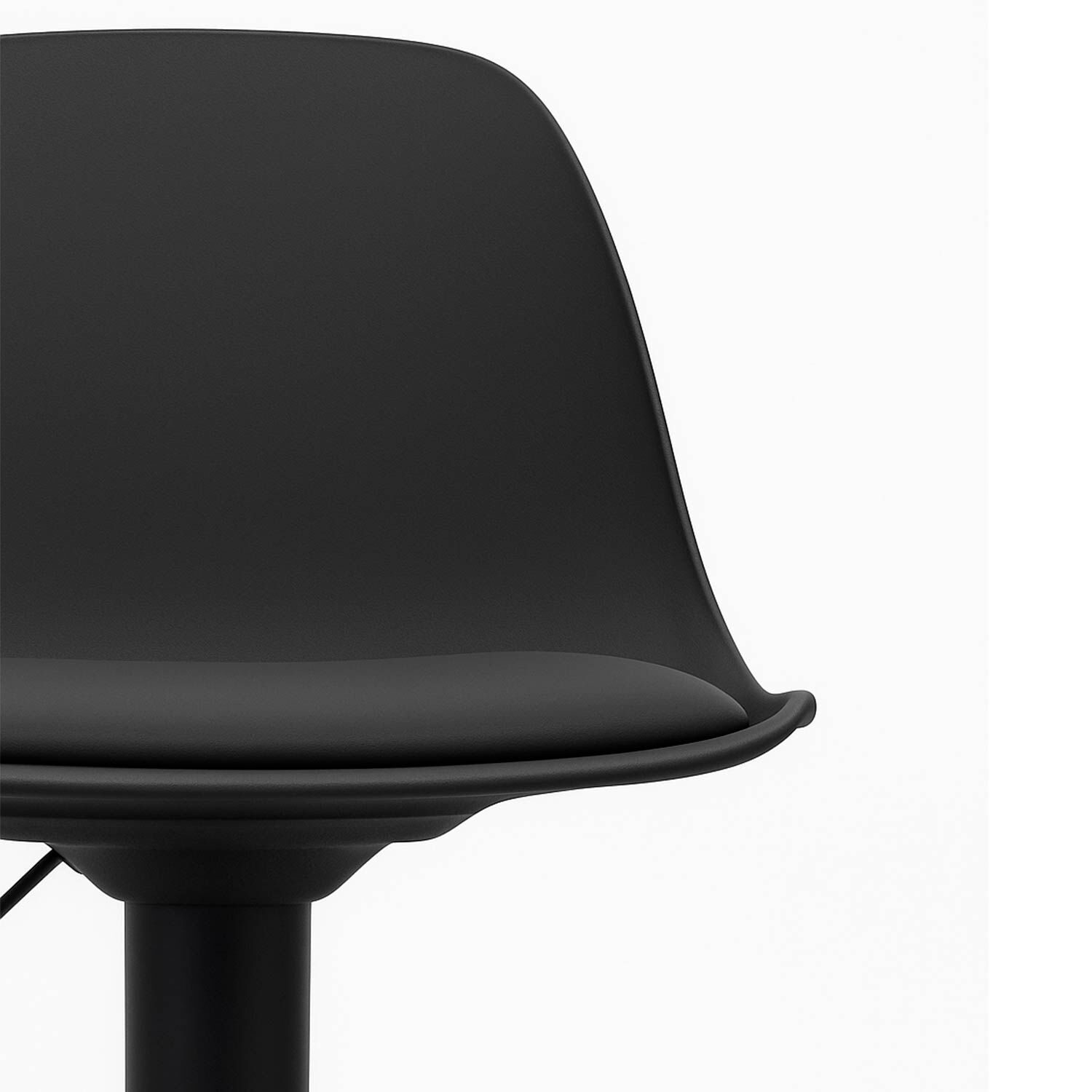 Pack 2 Silla Alta Bar Orlando T - All Black image number 4.0