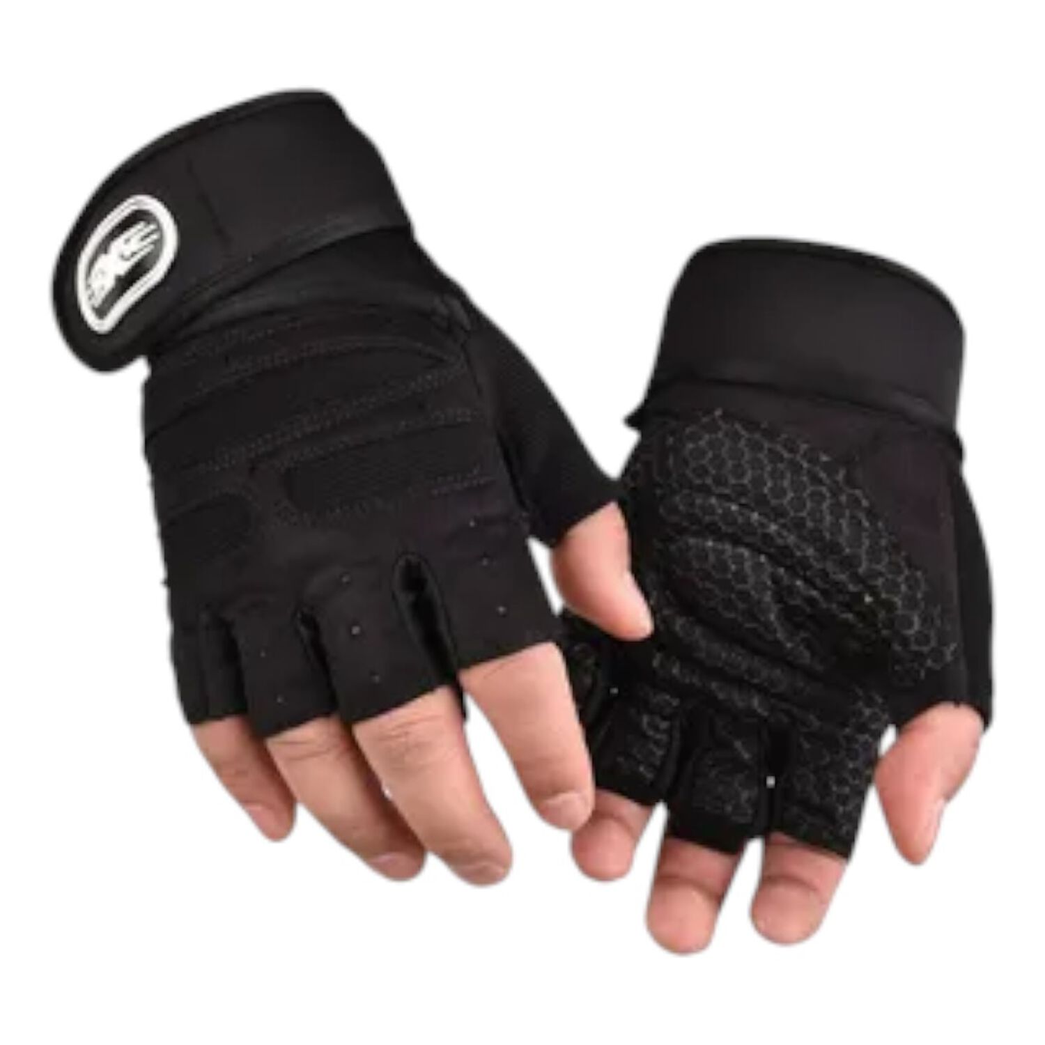 Guantes Gimnasio Levantamiento Pesas Entrenamiento Trekking image number 5.0